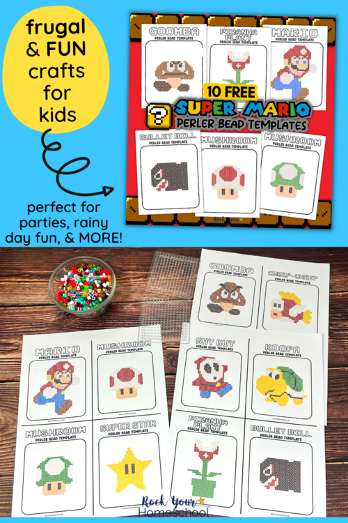 Super Mario Perler Beads: How To Enjoy These Fun Crafts (10 Free Patterns)