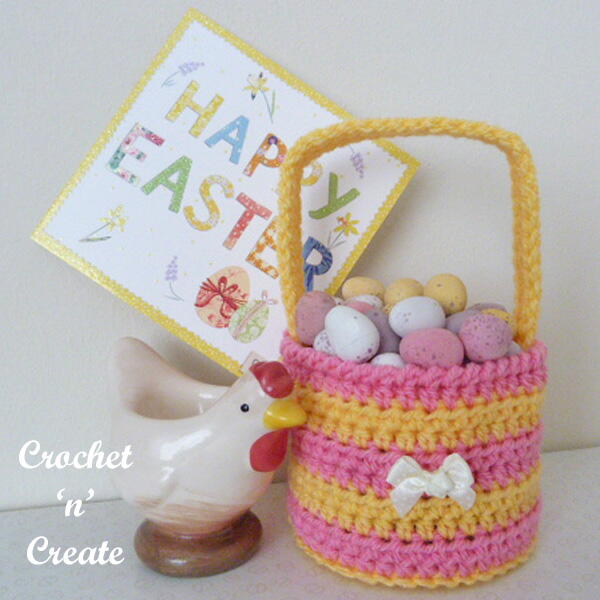 Crochet Easter Egg Basket