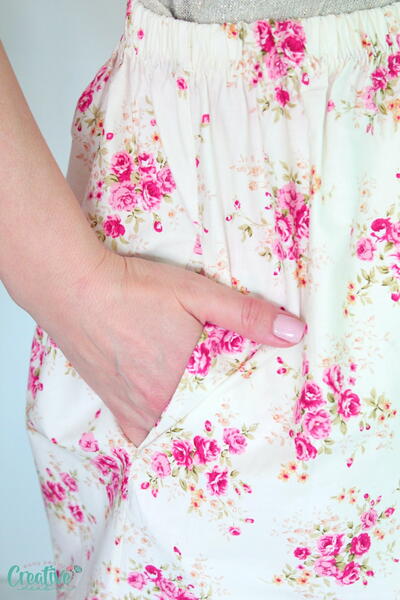 How To Add Pockets To A Skirt Or Dress