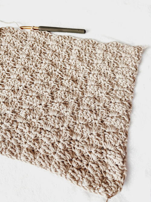 Free Pattern: Simplest Crochet Dish Towel
