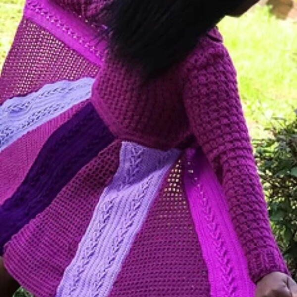 Elegant Crochet Coat Pattern