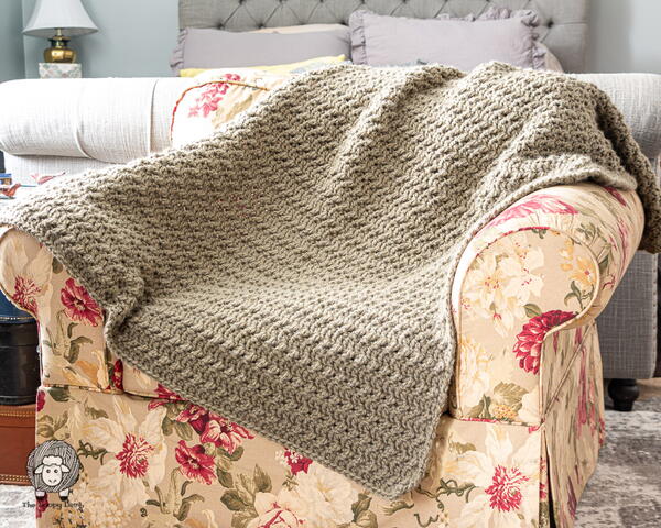 Olive Blanket Yarn