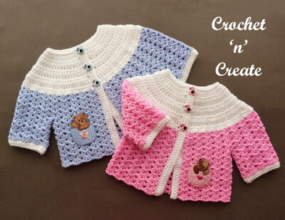 Crochet Baby Sweater Pattern