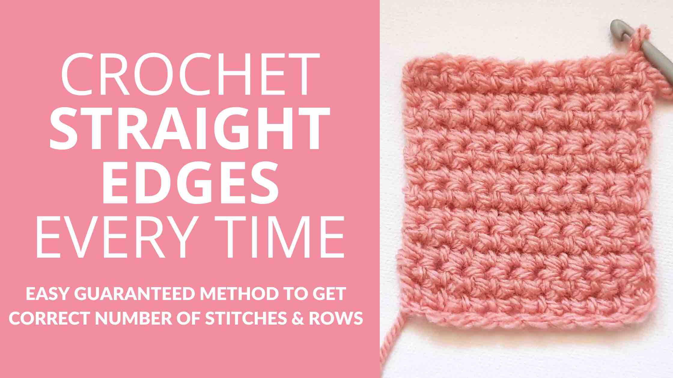 Crochet Straight Edges Every Time AllFreeCrochet crochet-straight-edges-every-time-allfreecrochet