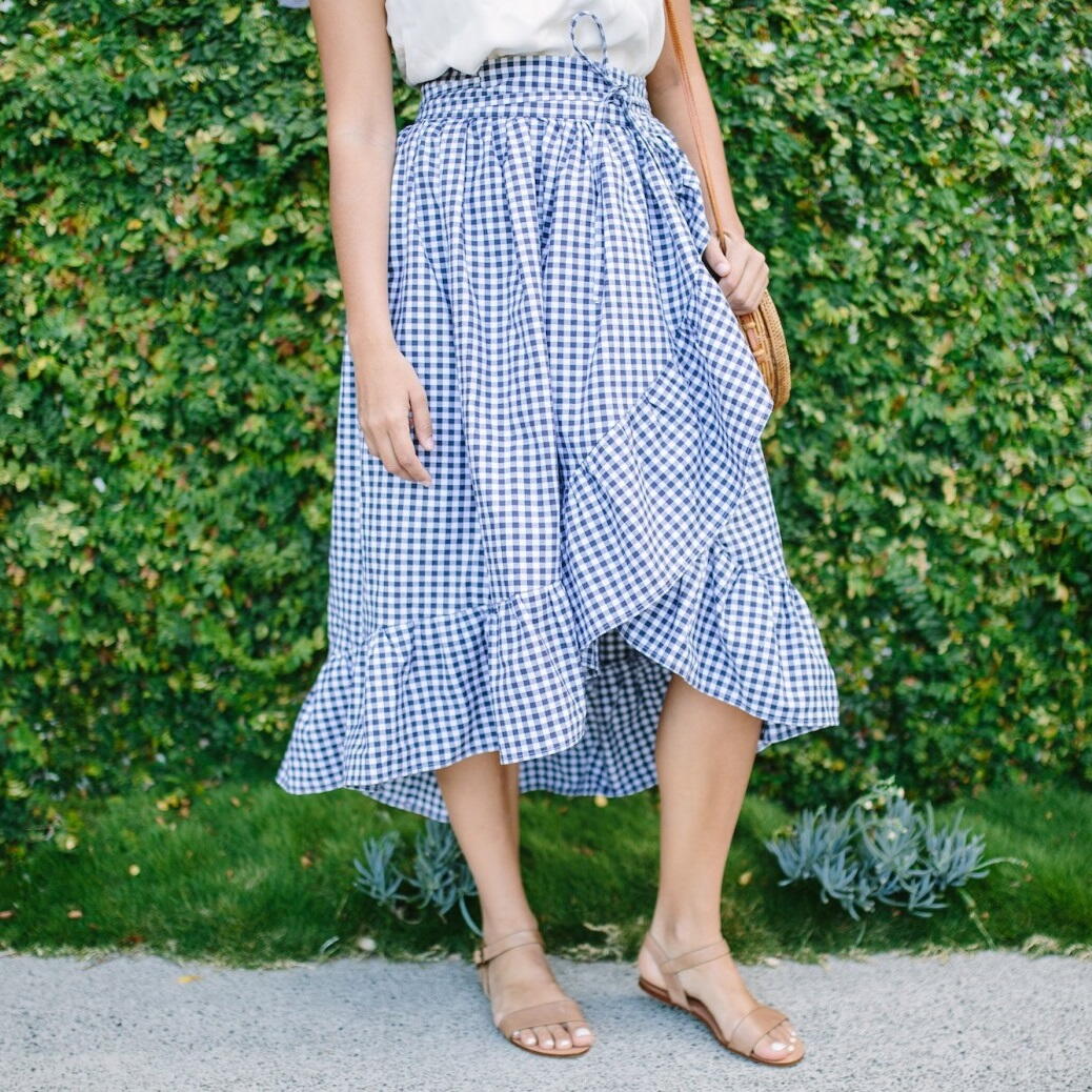 Ruffle Hem Hack for the Coquelicot Skirt!
