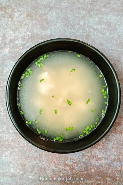 Chinese Chicken Clear Soup By Homemakerjob
