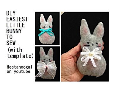Diy Easy Bunny To Sew