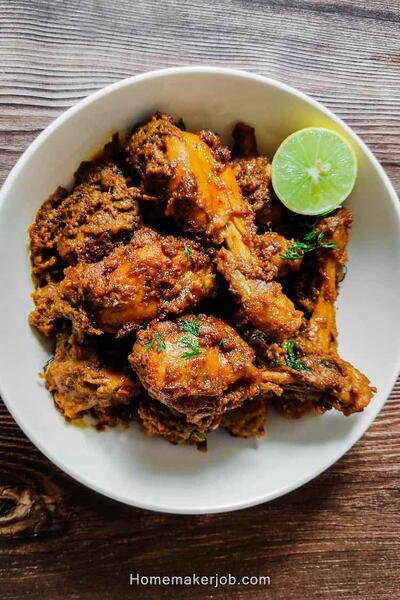 Chicken Sukka (indian Dry Chicken Curry) Recipe