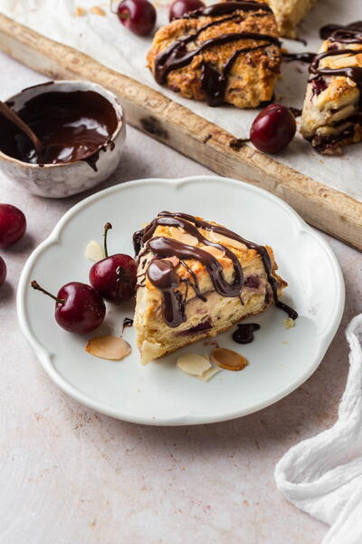 Cherry Scones