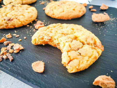Easy Butterfinger Cookies