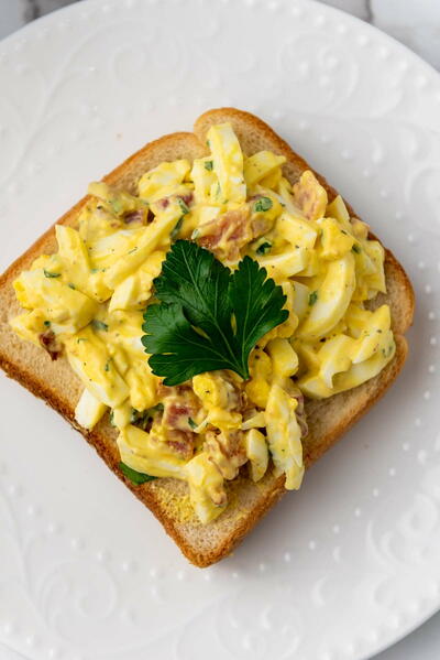 Easy Egg Salad Recipe With Bacon