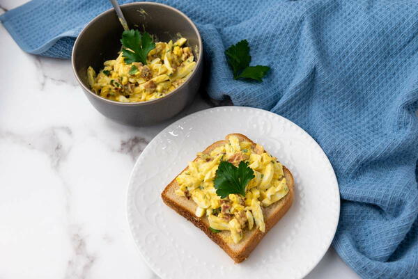 Easy Egg Salad Recipe With Bacon