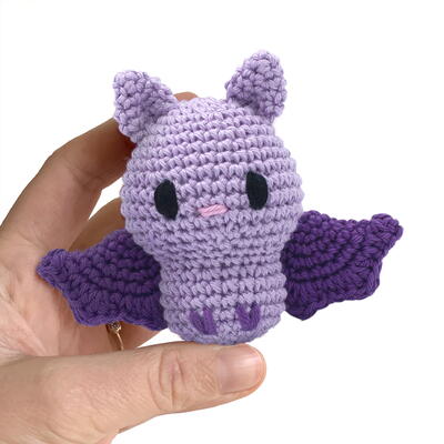 Free Amigurumi Mikey The Bat Crochet Pattern