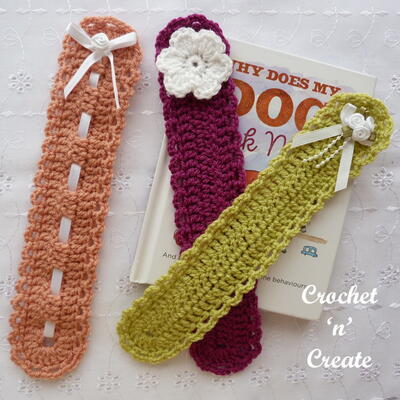 Dainty Crochet Bookmark Pattern