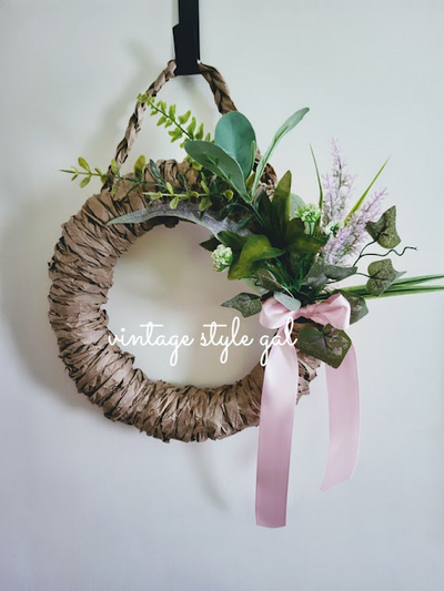 Upcycled Packing Paper Wreath: Transforming Trash Into Treasure