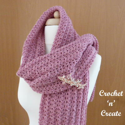 Crochet Lightweight Shawl