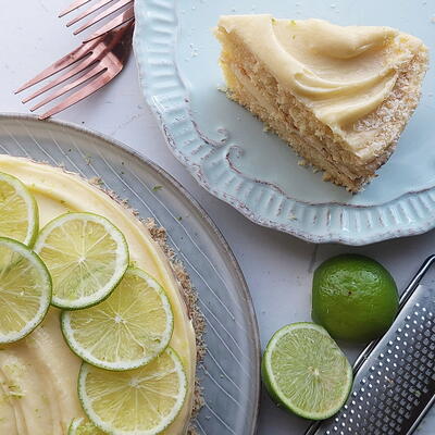 The Best Coconut Lemon Cake- Super Soft And Fluffy