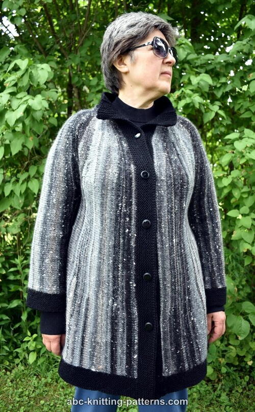 Caithness Swing Jacket Knitting Pattern