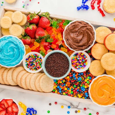 Frosting Board For Birthday Party Fun