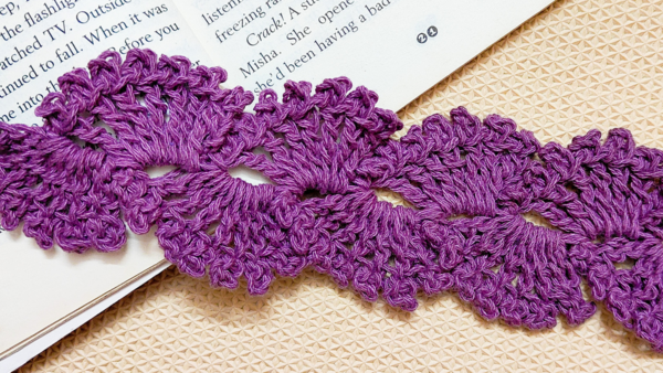 Easy Crochet Lace Bookmark