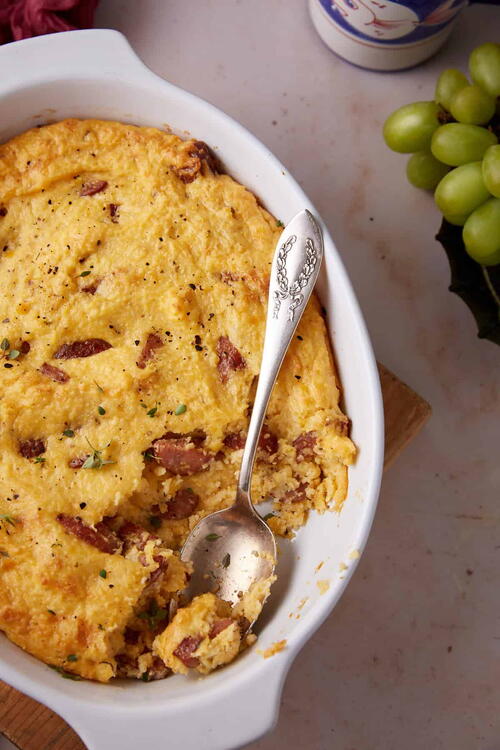 Sausage And Grits Casserole