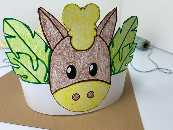 Horse Headband Craft | AllFreeKidsCrafts.com horse-headband-craft-allfreekidscrafts-com