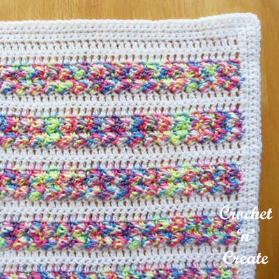 Crochet Stroller Blanket