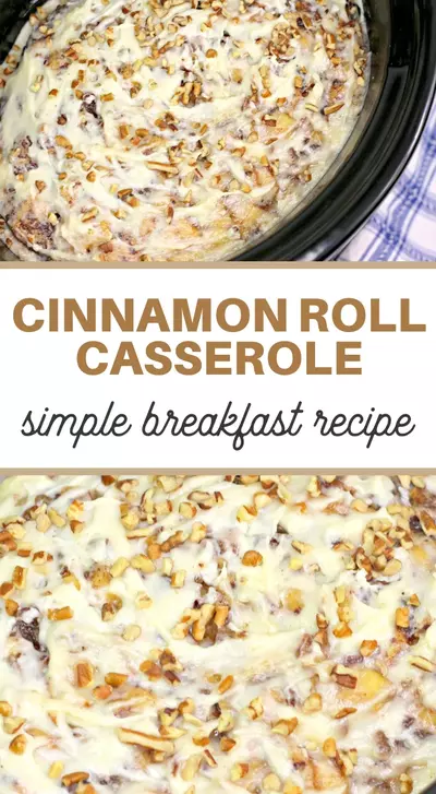 Cinnamon Roll Casserole Recipe