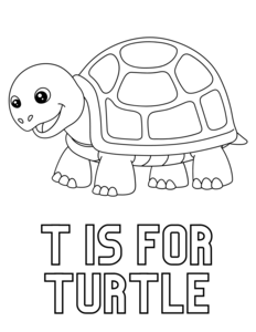 Cute Turtle Coloring Pages | FaveCrafts.com