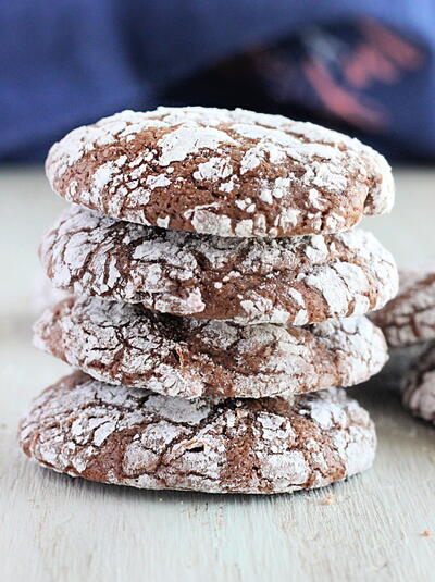 Whipped Topping Brownie Cookies
