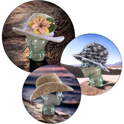 Crochet Sun Hat And Bucket Hat