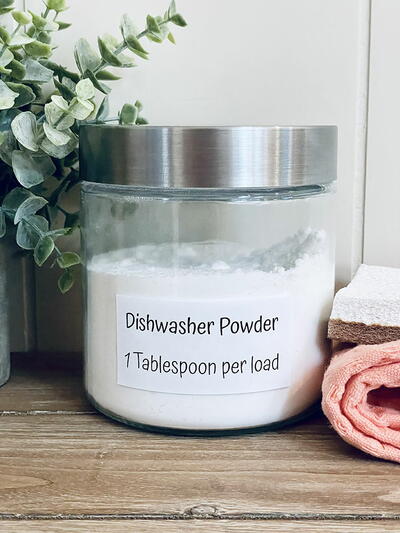 Diy Dishwasher Powder