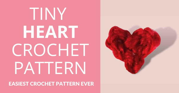 Tiny Heart Crochet Pattern