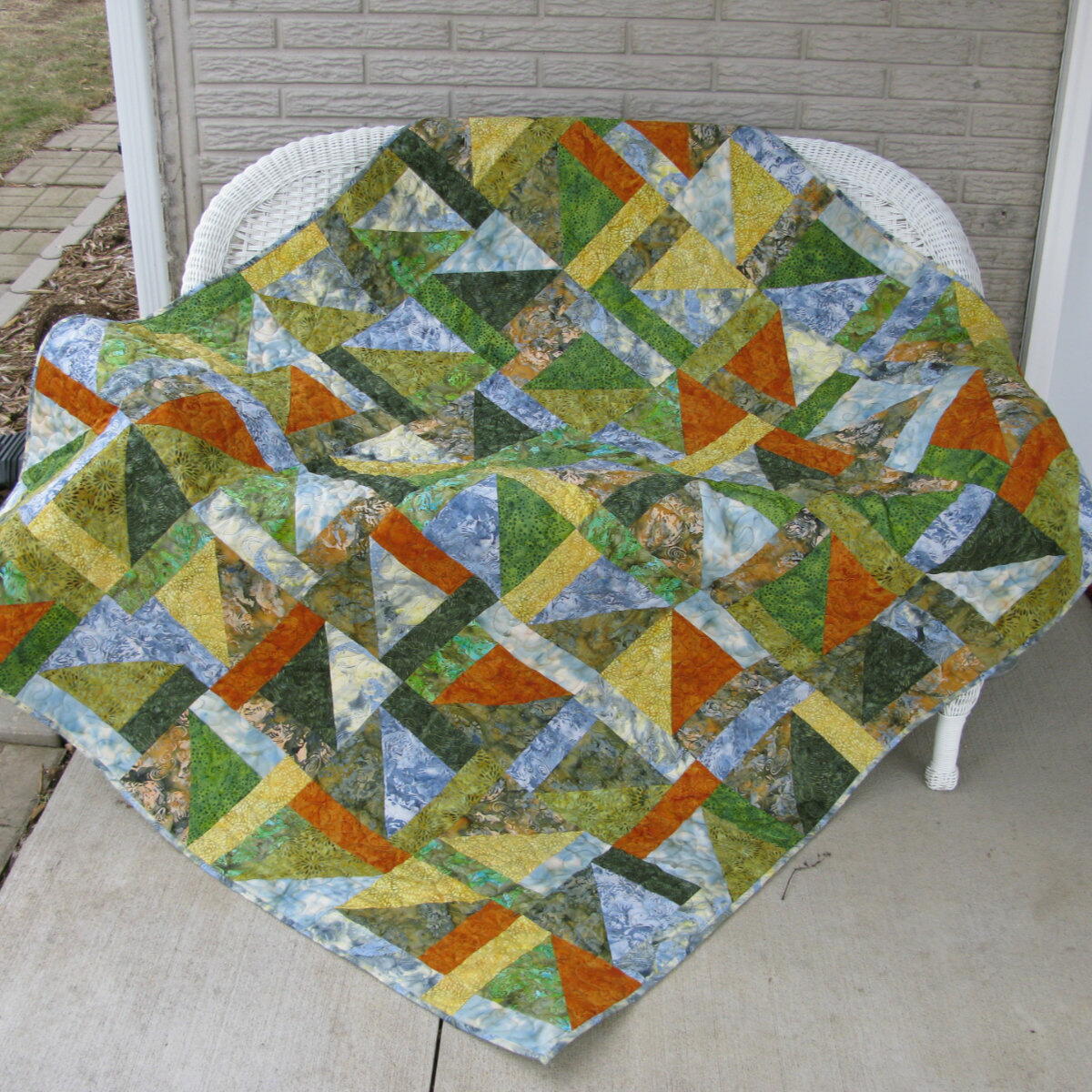 Simply Stacked Squares Quilt