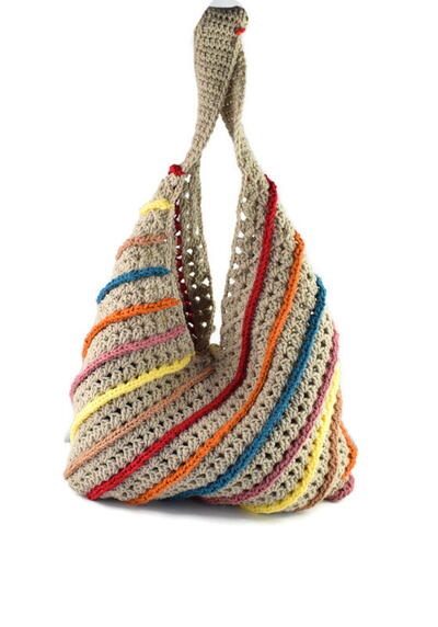 Modern Crochet Granny Bag