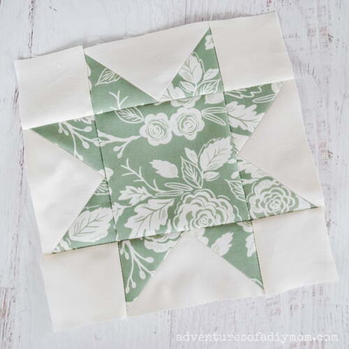 Sawtooth Star Quilt Block