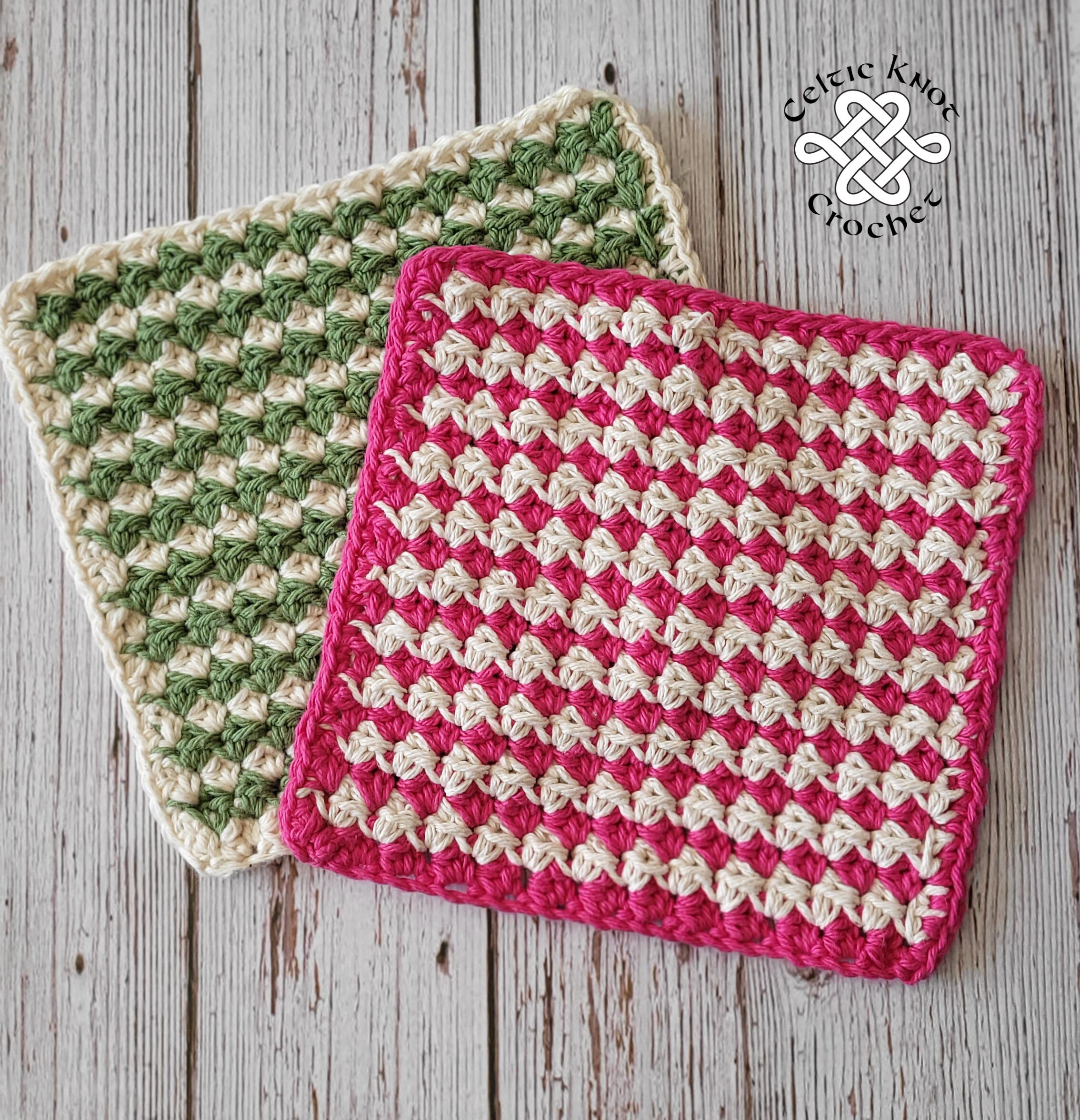 Two Color Dishcloth