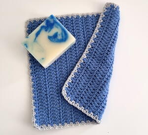 Beginner Crochet Dishcloth