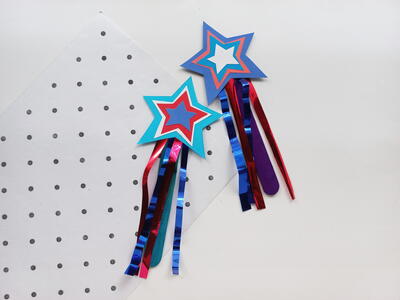 Star Wand Craft For July 4