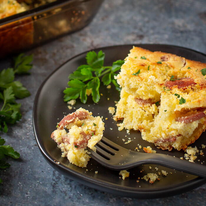 Corn Dog Casserole