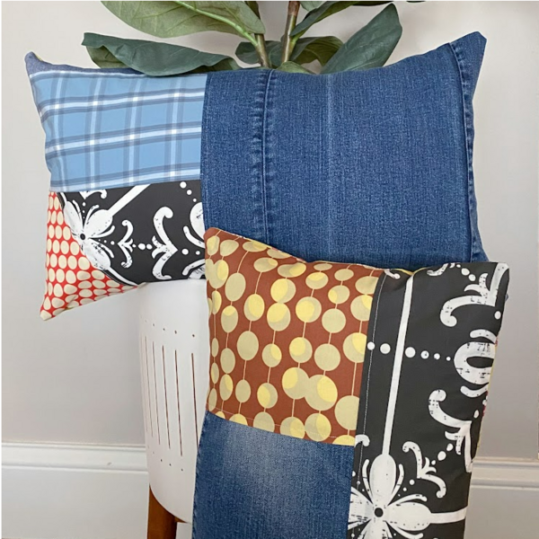 Recycled Denim Pillows