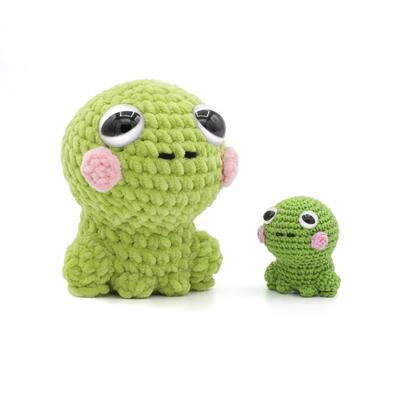 Free Frog Amigurumi Crochet Pattern