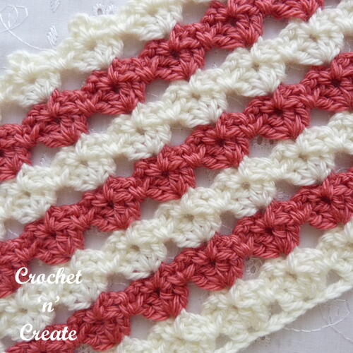 All Over Shell Crochet Stitch