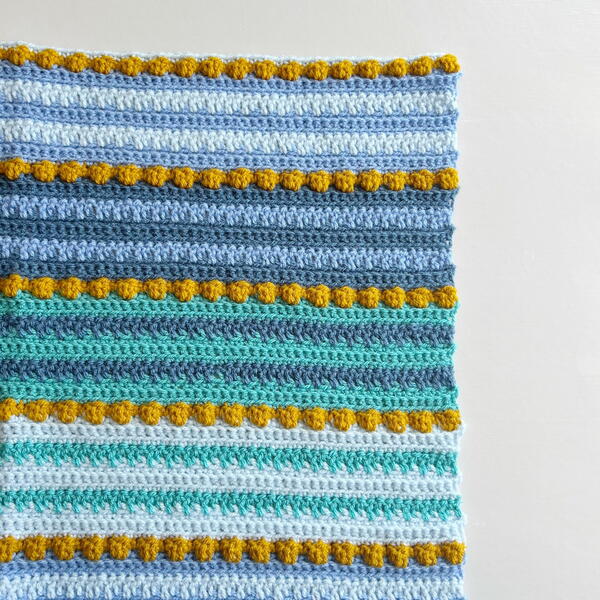 Bright Bobble Blanket