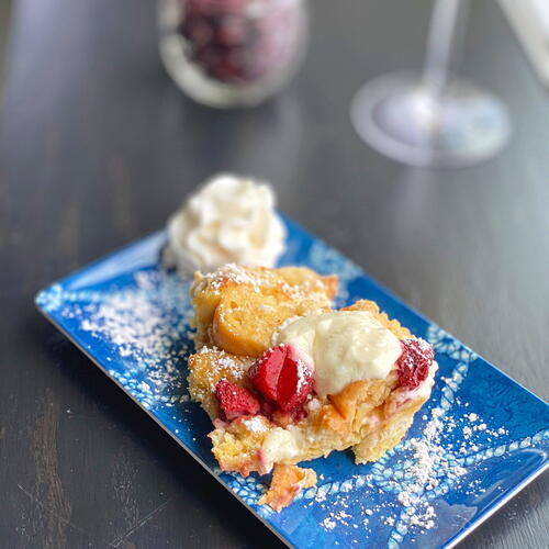 Slow Cooker Strawberry Cheesecake French Toast