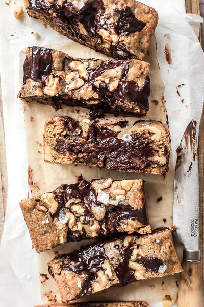 Small Batch Chocolate Blondies