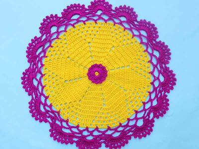 Gorgeous Circular Doily Pattern/crochet Placemat