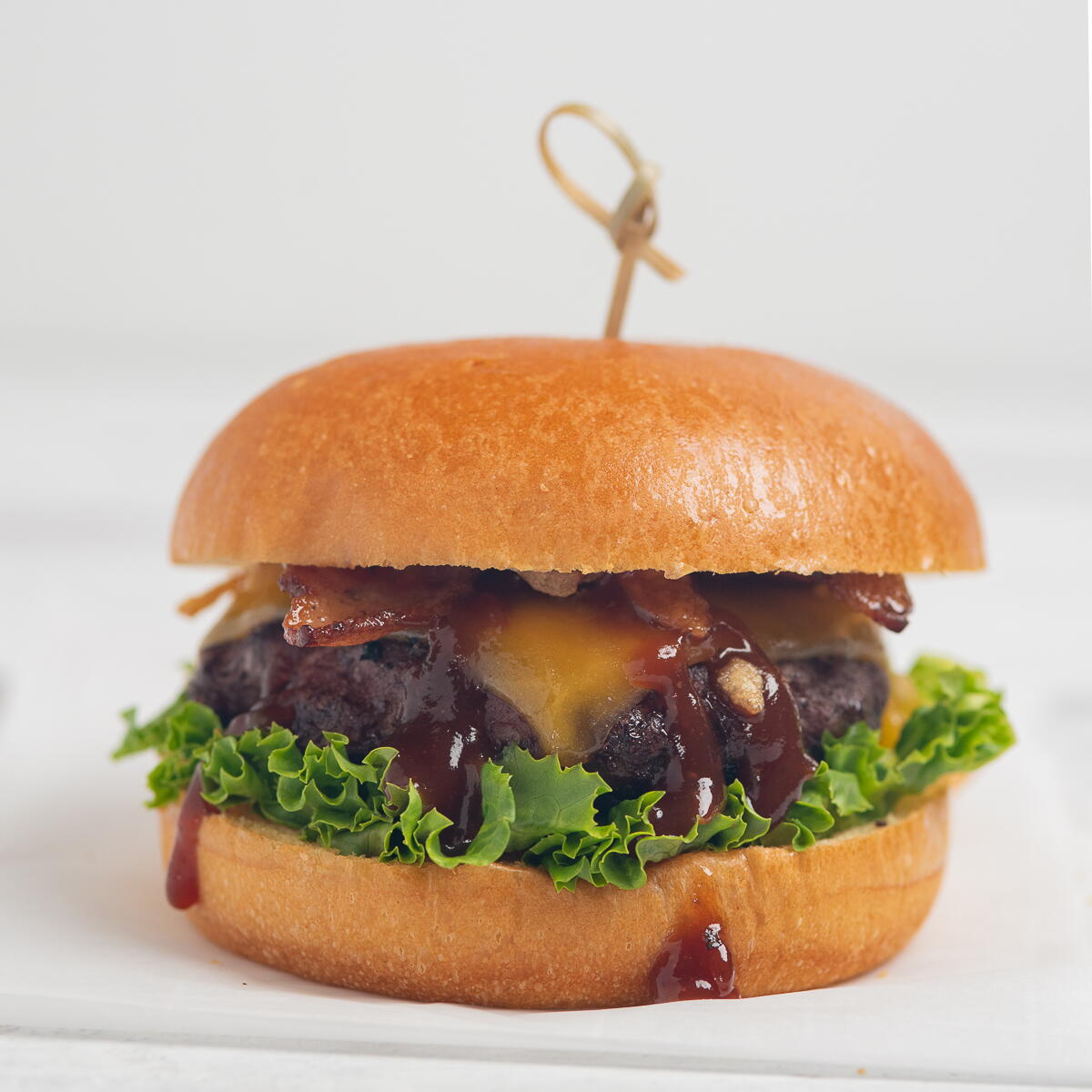 Bourbon Bacon Cheeseburger | FaveSouthernRecipes.com