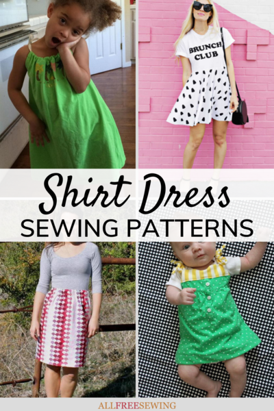 30+ Shirt Dress Patterns Free