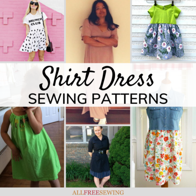 30+ Shirt Dress Patterns Free | AllFreeSewing.com